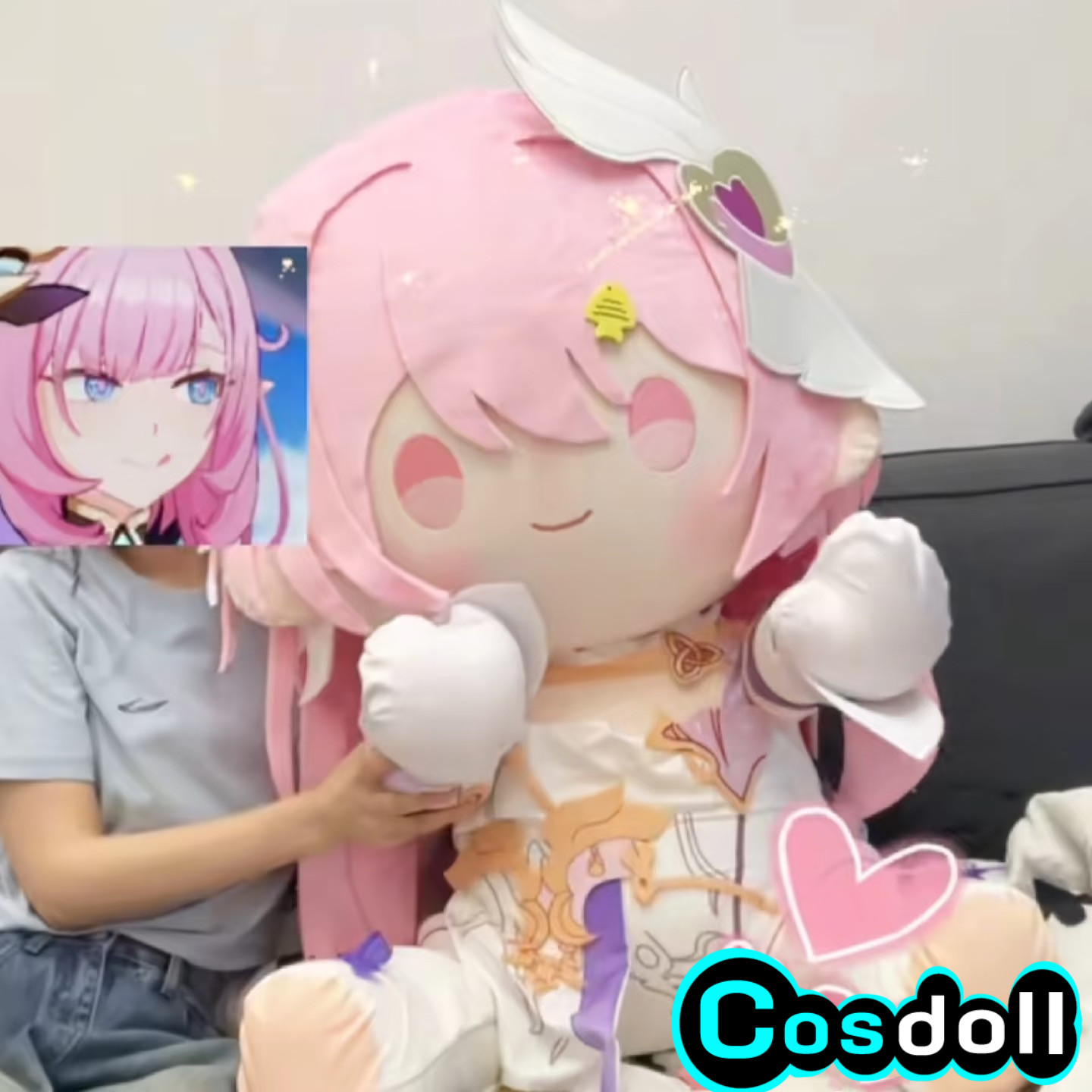 Kids Toys Doll - Honkai Impact 3 Elysia de 80cm,
