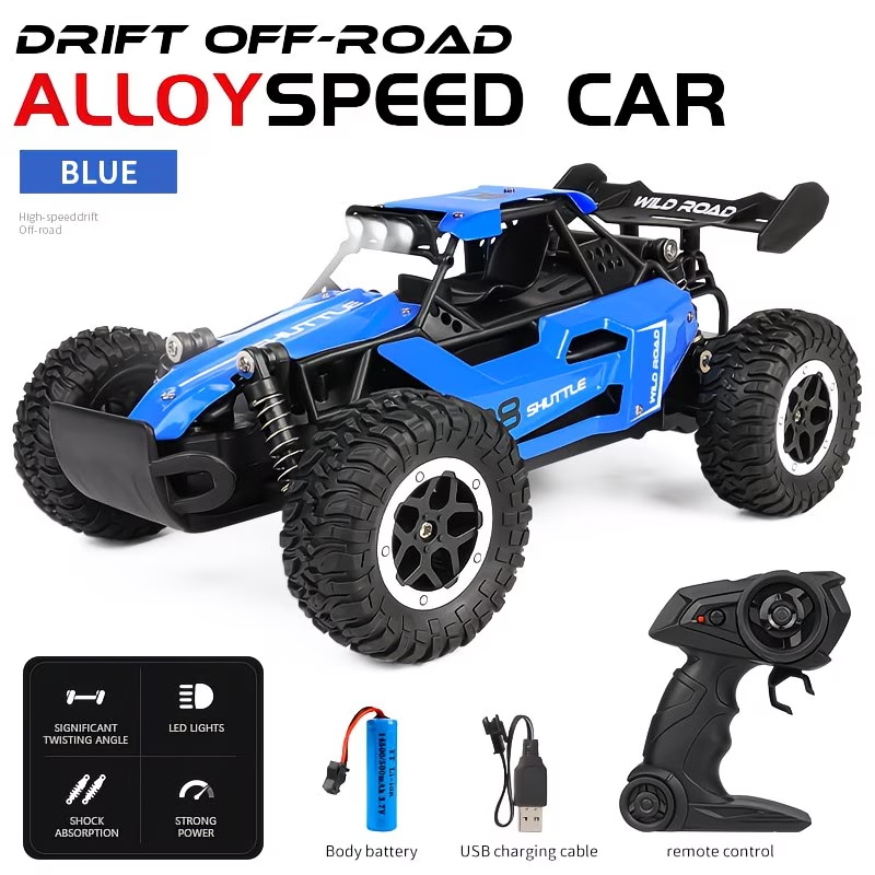 Kids Toys Cycle - ZNLYRION Coche Todoterreno RC de Aleación