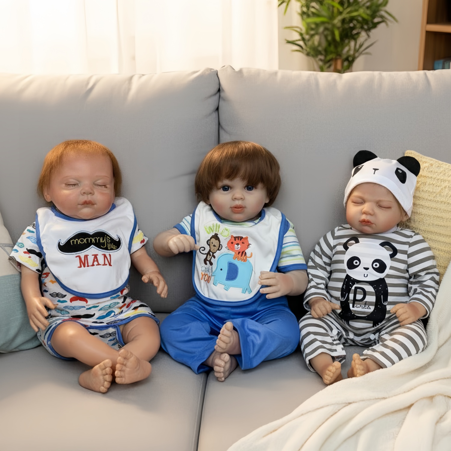 Kids Toys New Born - ¡AWW! Muñeca de niño Reborn de