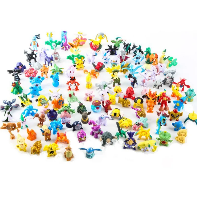 Kids Toys Japan - Figura de Pokémon Anime de 2-3CM,