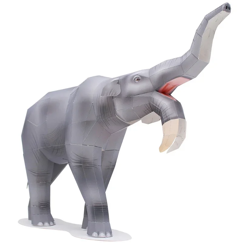 Kids Toys Elephant - Deinotherium elefante Origami arte plegable Mini