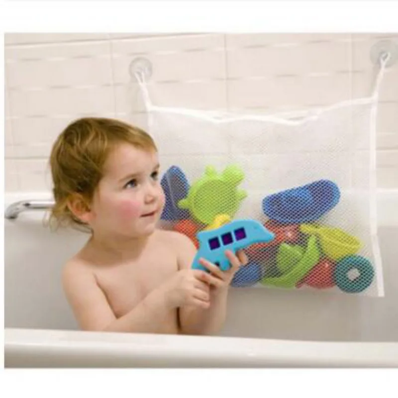 Kids Storage Toys - Bolsa de baño de malla para
