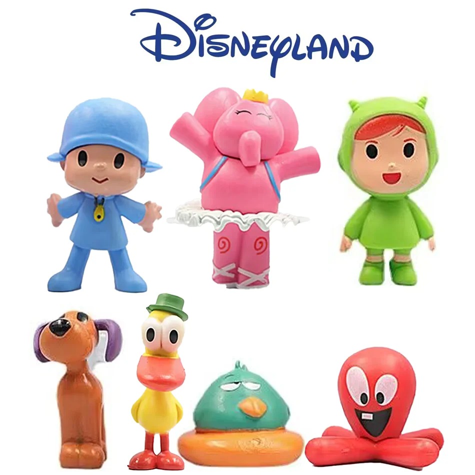 Kids Toys Elephant - Set de 7 Figuras de PVC