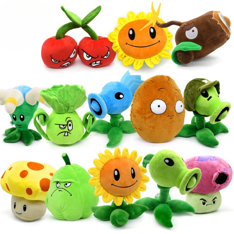 Kids Toys Doll - Muñeco de Peluche del Juego Plants