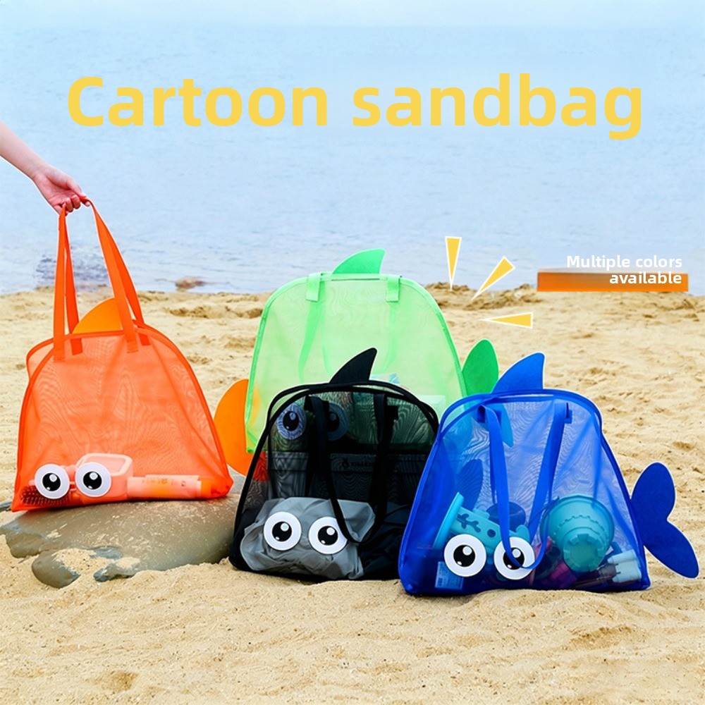 Kids Storage Toys - Bolsas de playa de malla para