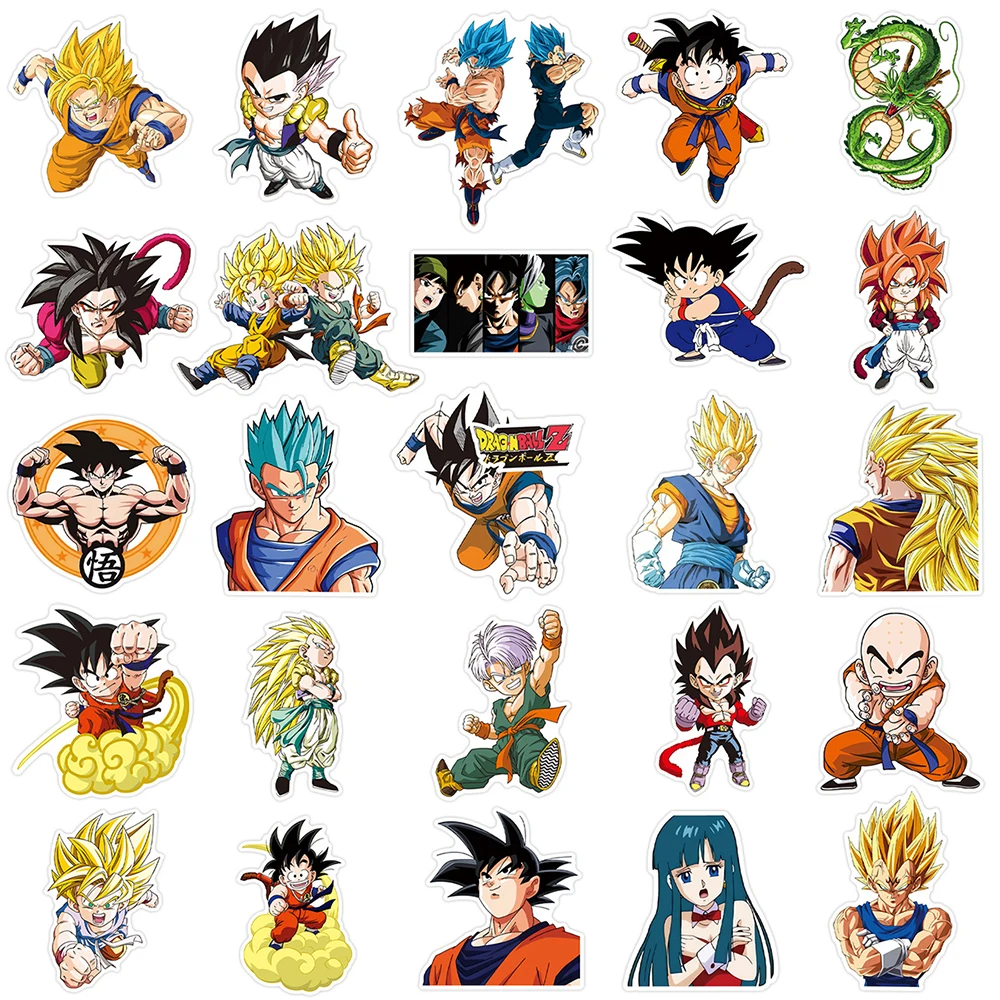 Kids Toys Japan - Pegatinas Clásicas de Son Goku del