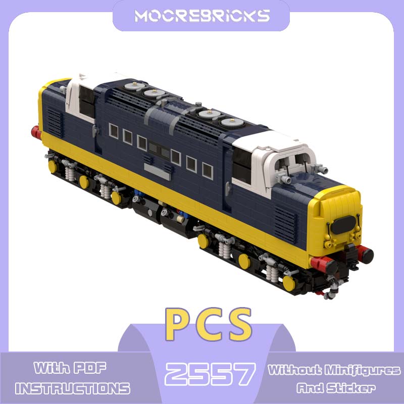 Popular Kids Xmas Toys - MOC Popular Rail clase 55 locomotora