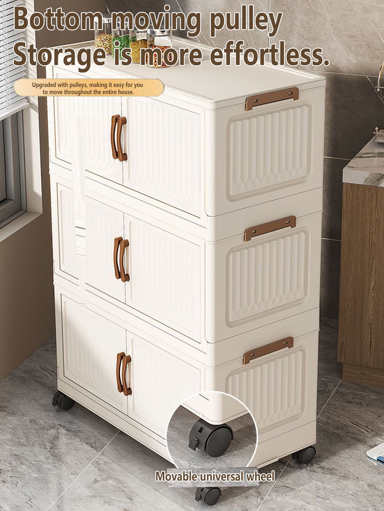 Kids Storage Toys - Armario de Almacenamiento Plegable de Plástico
