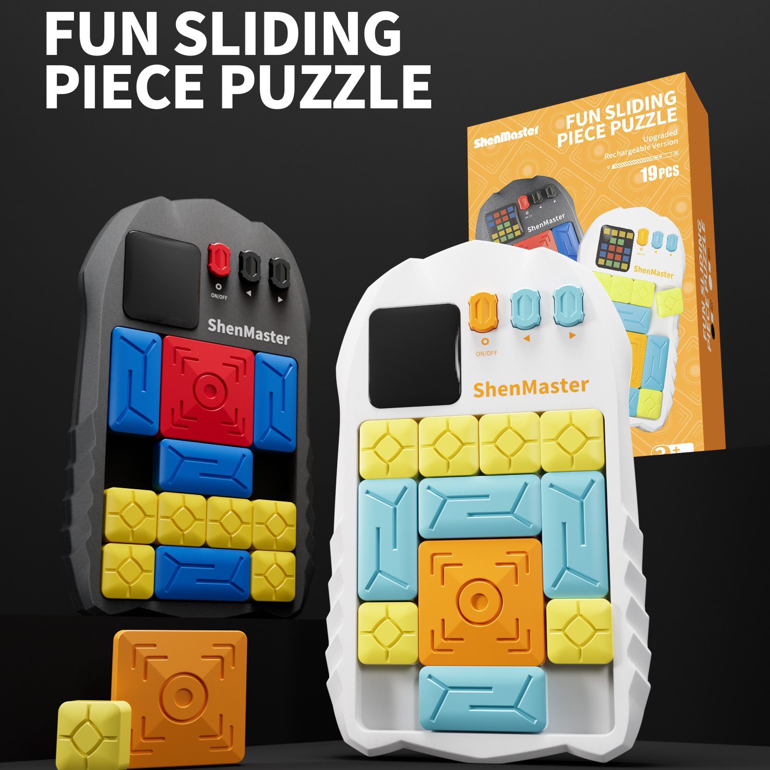 Kids Toys Under 500 - Rompecabezas Chino Deslizante Recargable con Más