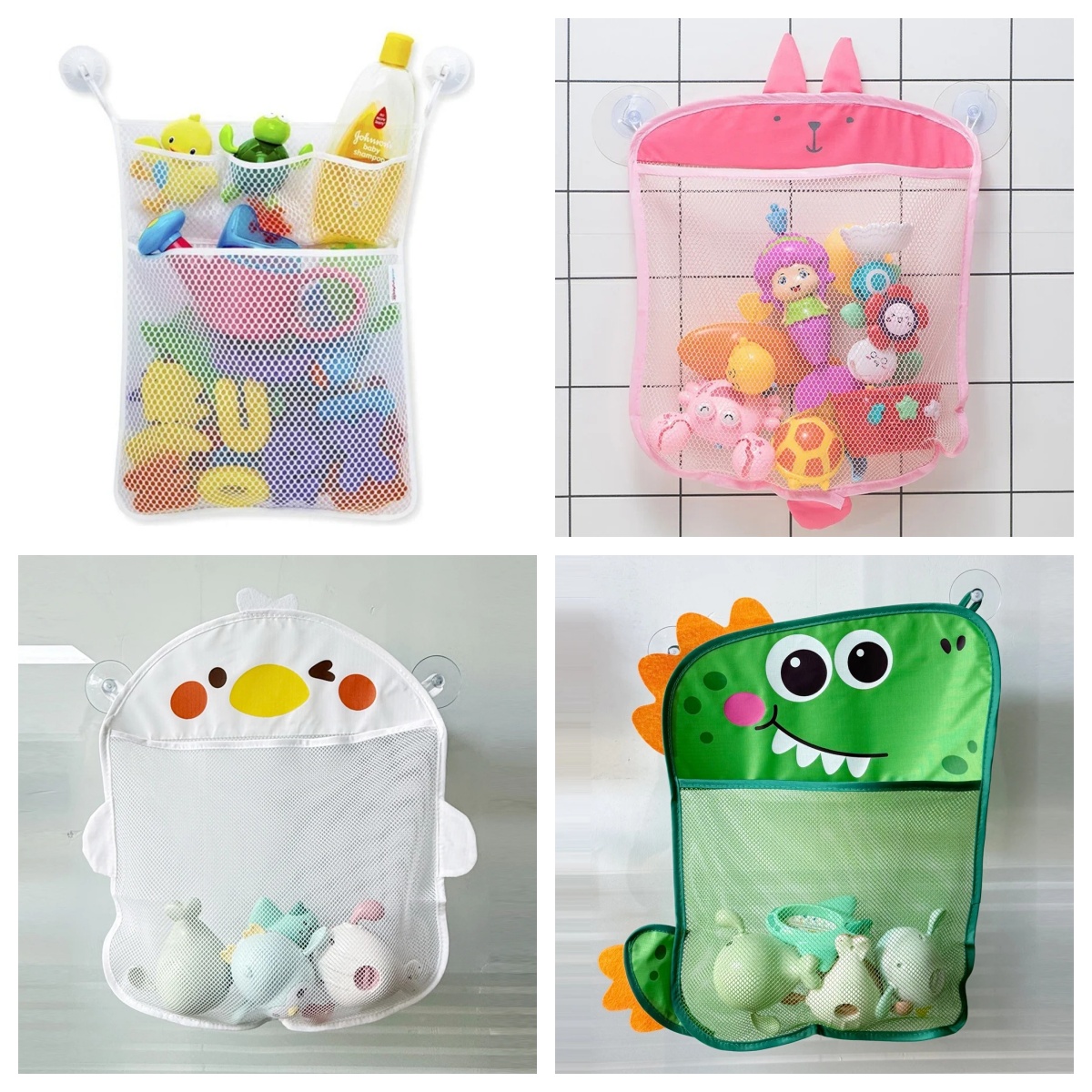 Kids Storage Toys - Bolsa de malla para baño de