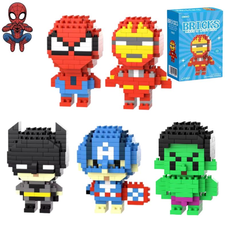 Kids Toys Blocks - Figura de acción de BANDAI Marvel