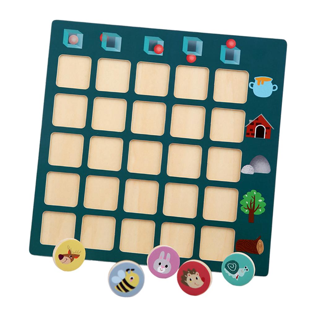 Kids Toys Location - Juego Montessori de Encontrar la Dirección,