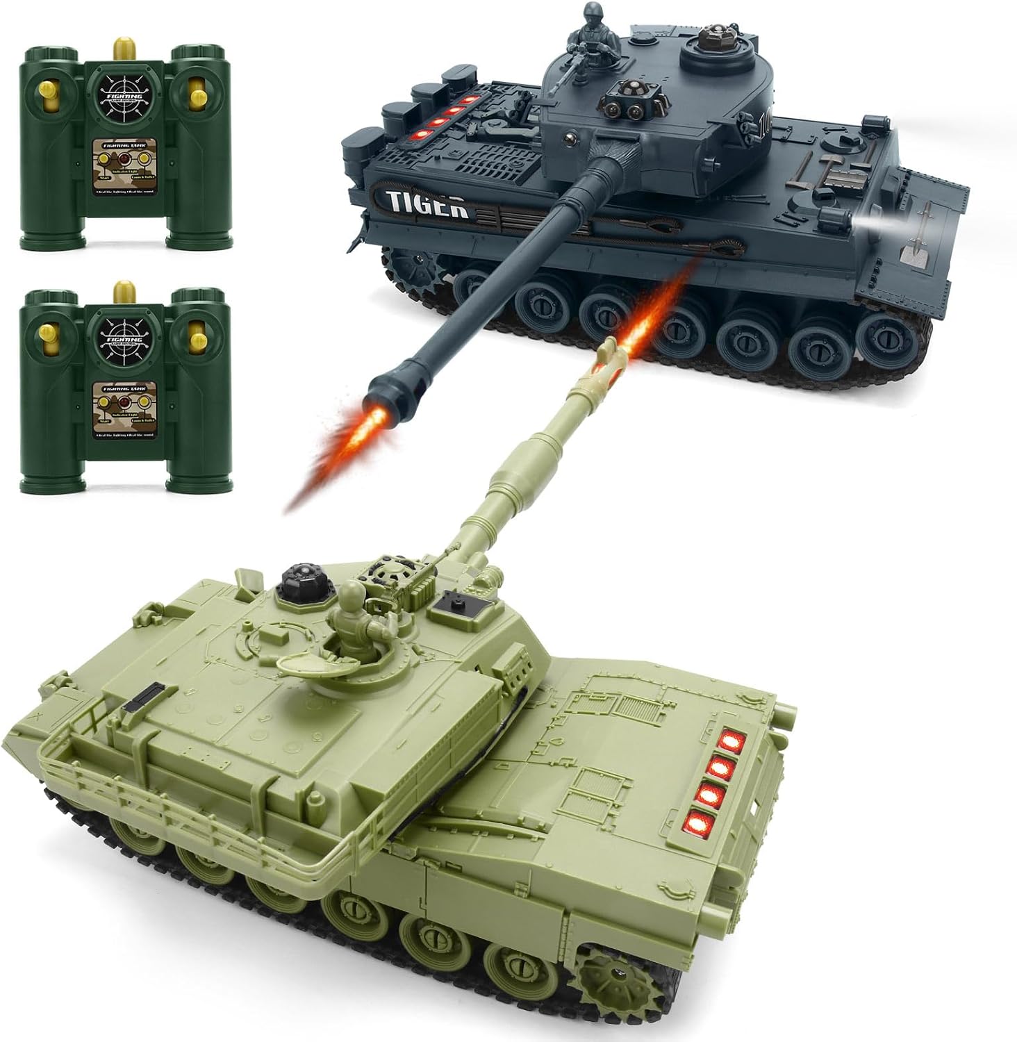 Kids Toys Channel - Set de tanque de batalla a