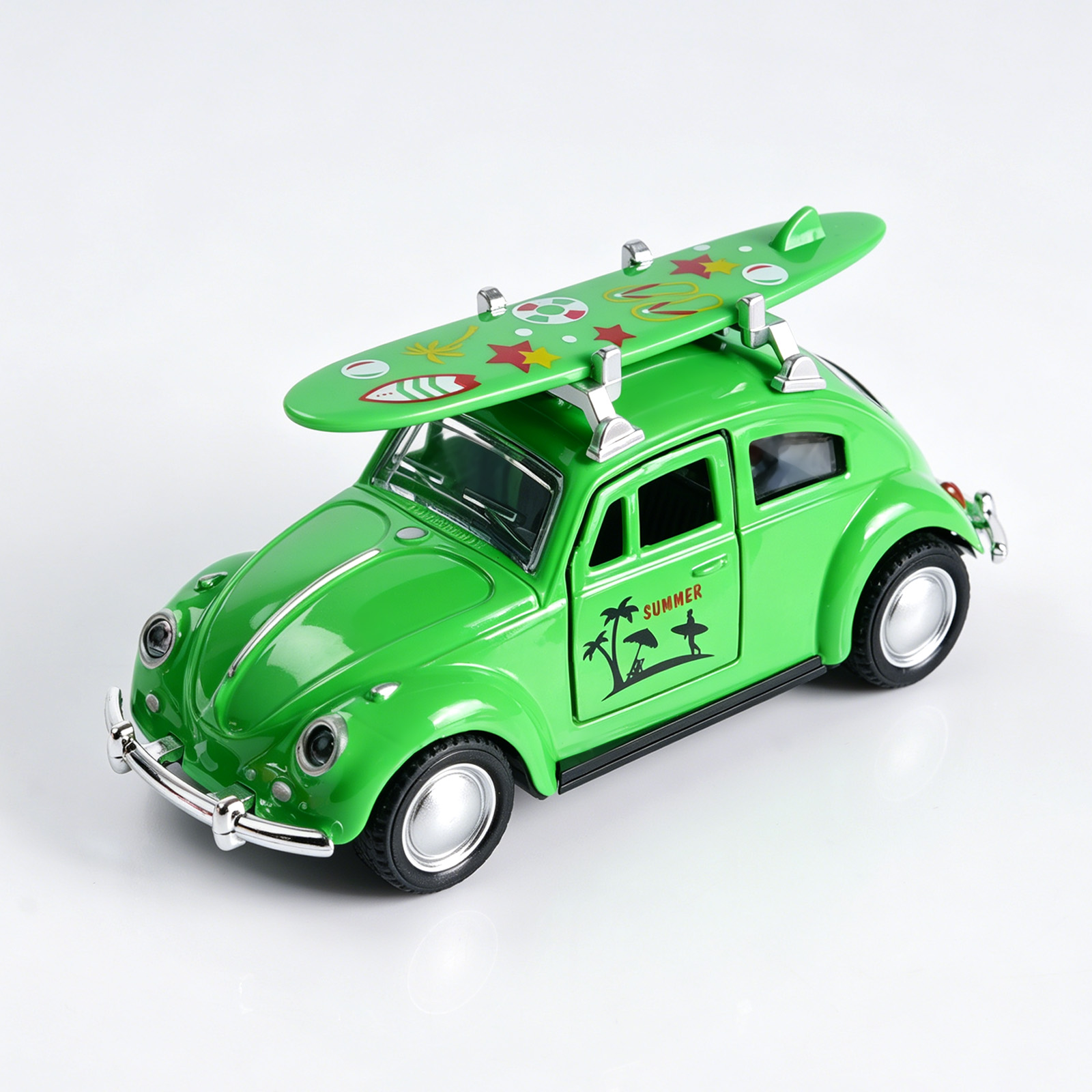 Kids Y Toys - Coche de juguete retro de escarabajo