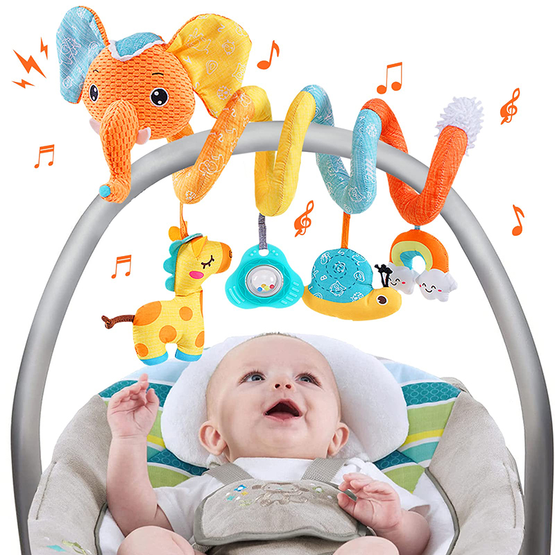 Kids Toys New Born - Juguetes para asiento de coche, cochecito