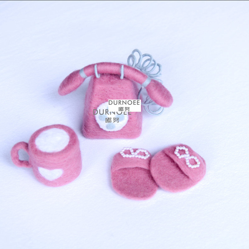 Muñeca de fieltro de lana acce - Kids Toys New Born reseña y precio