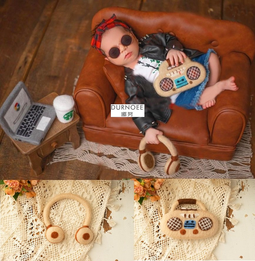 Muñeca de fieltro de lana acce - Kids Toys New Born reseña y precio