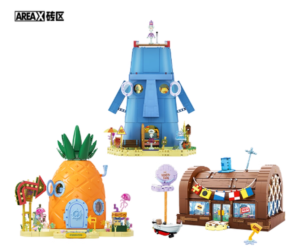Areax Bob Esponja Bikini infer - Kids Toys Blocks reseña y precio