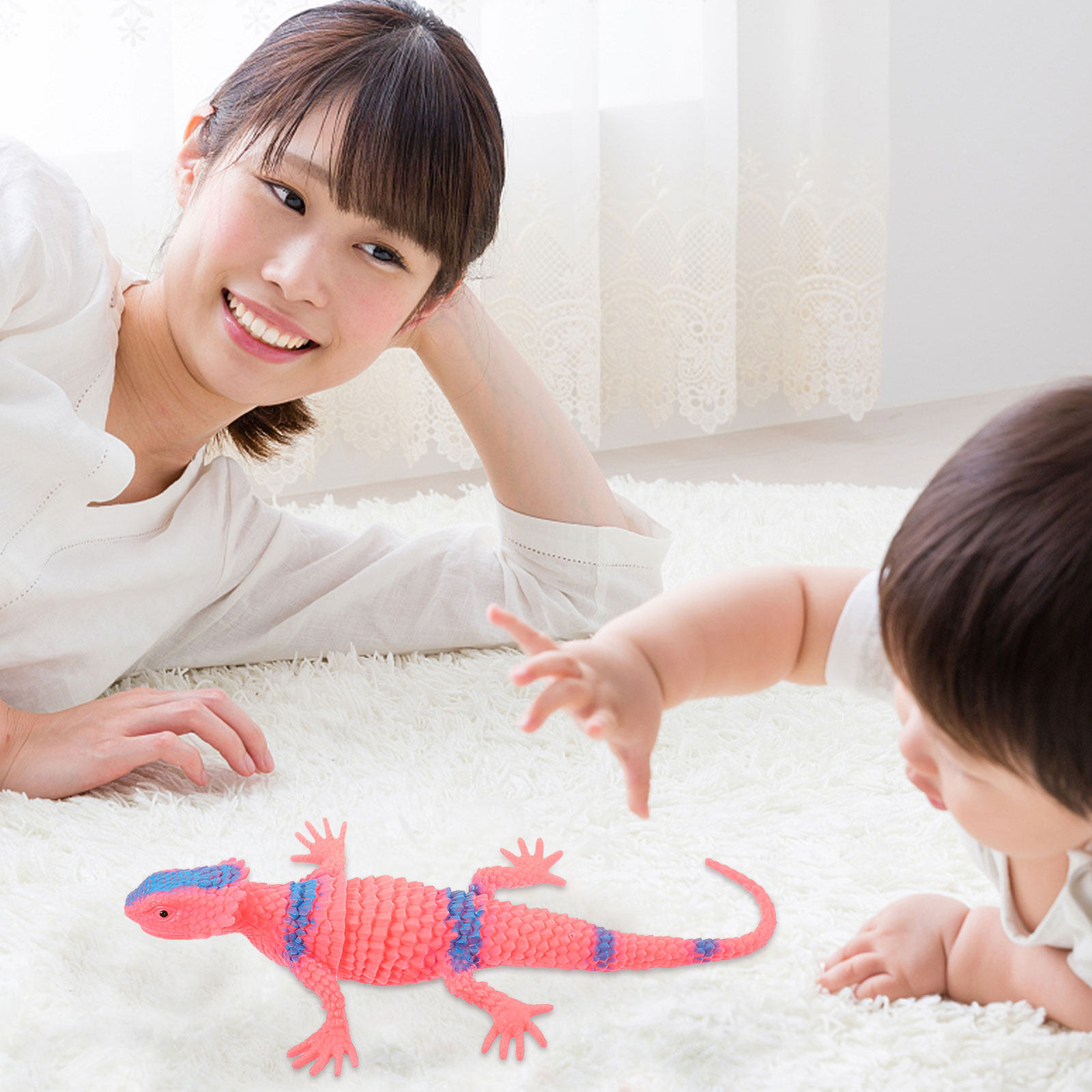 4 piezas de modelo de lagarto  - Kids Toys Vehicle reseña y precio