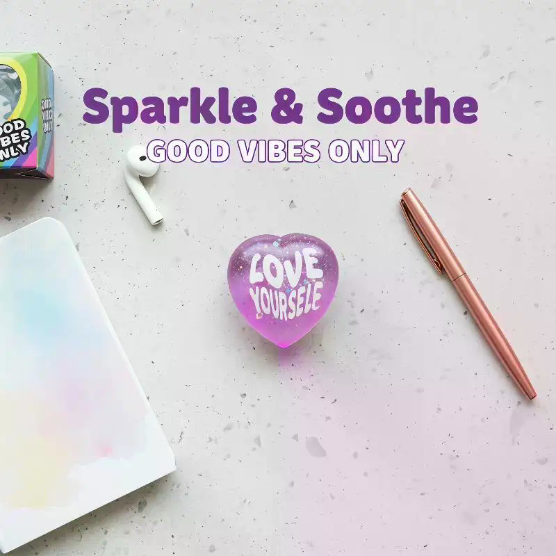 Juguete Antiestrés de Corazón  - Kids Toys Quotes reseña y precio