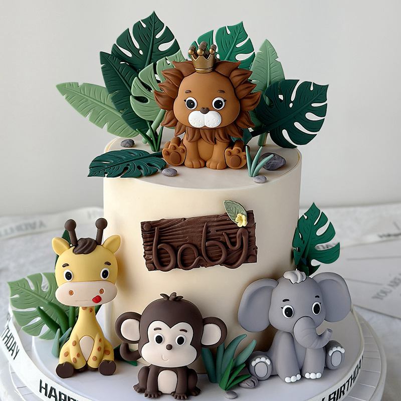 Decoración de pastel de muñeco - Kids Toys Elephant reseña y precio
