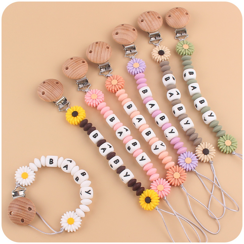 Clips para chupete con nombre  - Kids Toys New Born reseña y precio