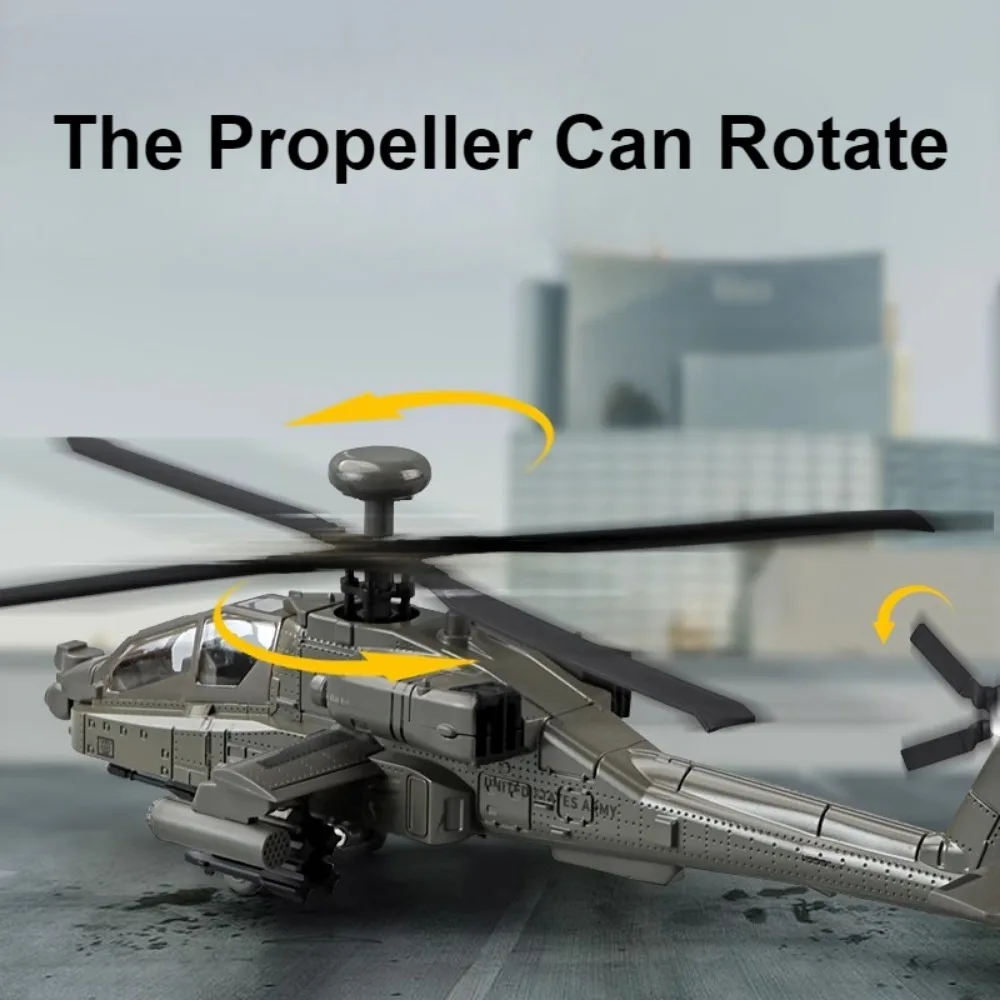 Modelo de avión AH-64 a escala - Kids Toys Vehicle reseña y precio