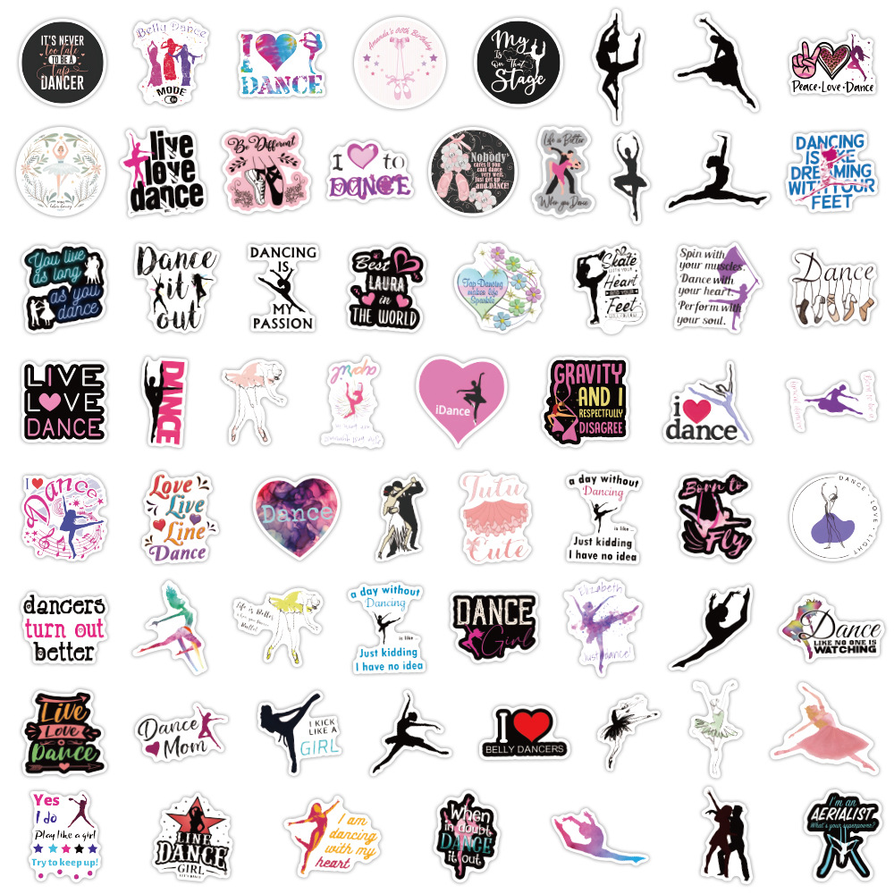 60 Pegatinas de Baile Sin Repe - Kids Toys Quotes reseña y precio