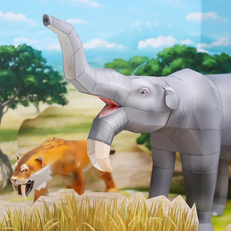 Deinotherium elefante Origami  - Kids Toys Elephant reseña y precio