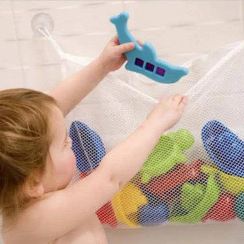 Bolsa de baño de malla para ba - Kids Storage Toys reseña y precio