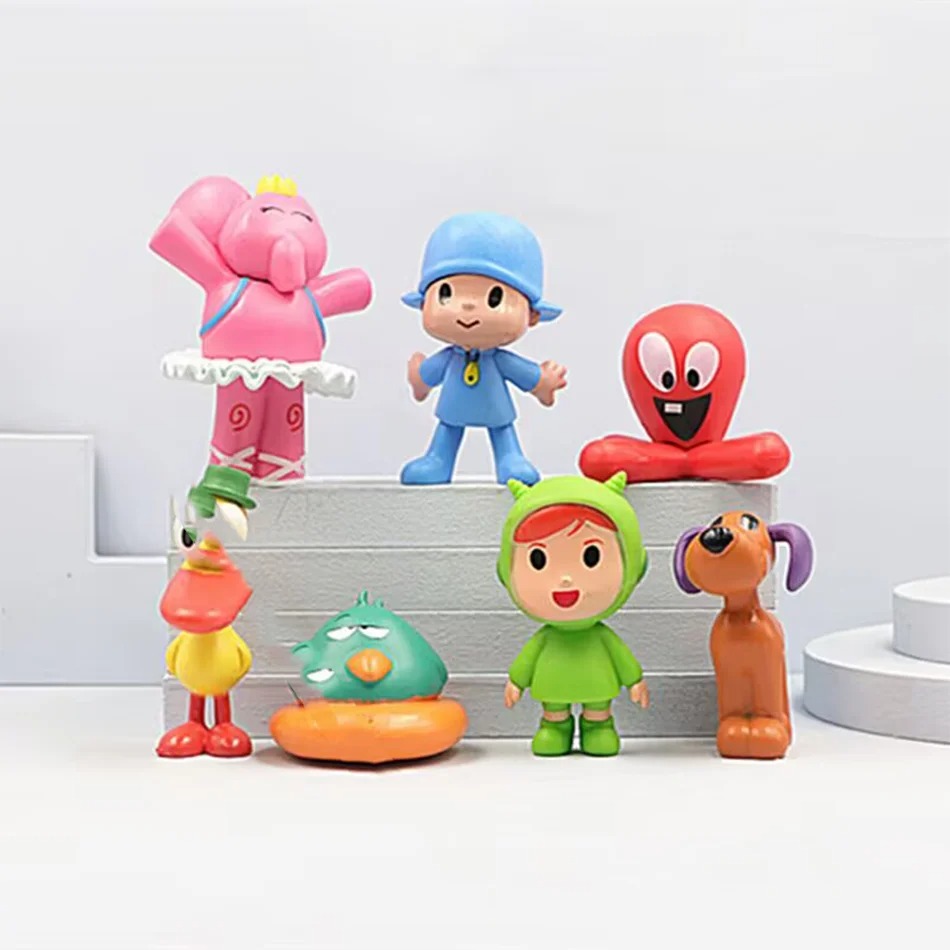 Set de 7 Figuras de PVC de Poc - Kids Toys Elephant reseña y precio