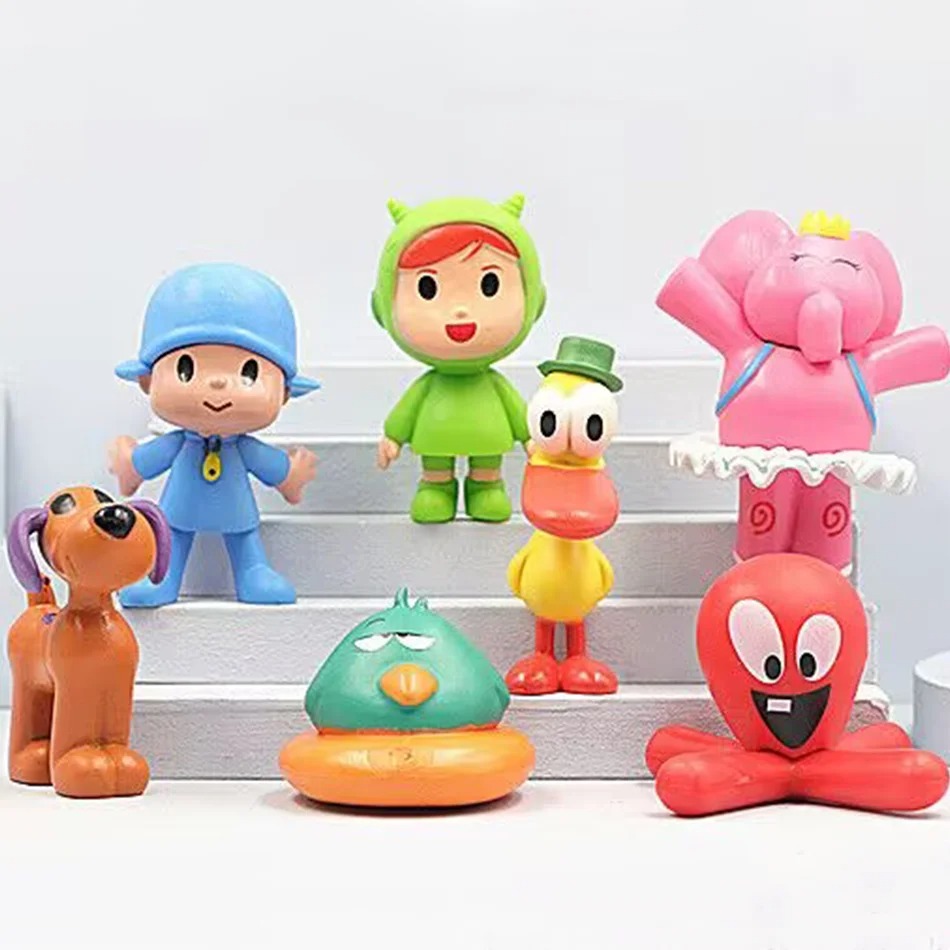 Set de 7 Figuras de PVC de Poc - Kids Toys Elephant reseña y precio