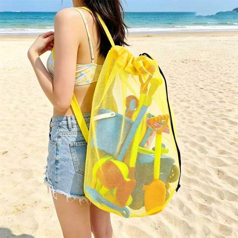 Bolsa de Playa de Malla Portát - Kids Storage Toys reseña y precio