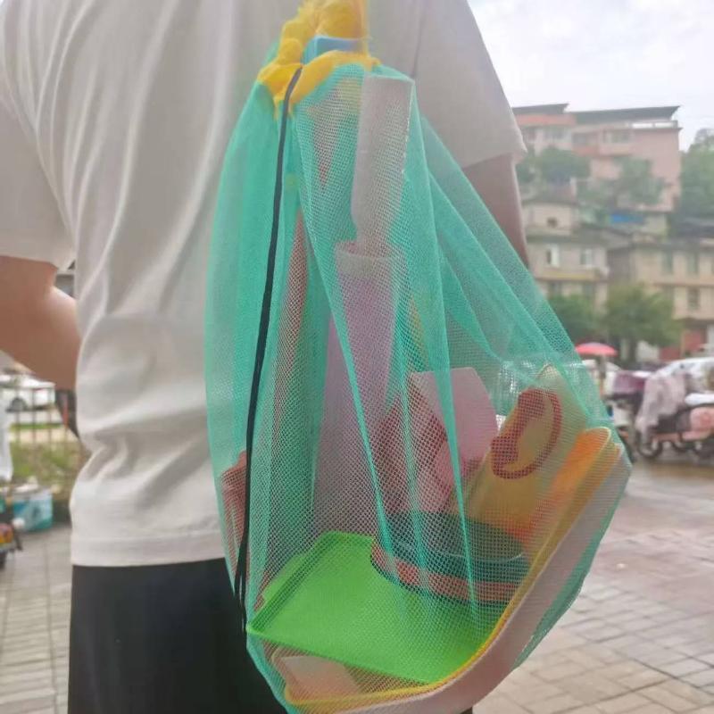 Bolsa de Playa de Malla Portát - Kids Storage Toys reseña y precio