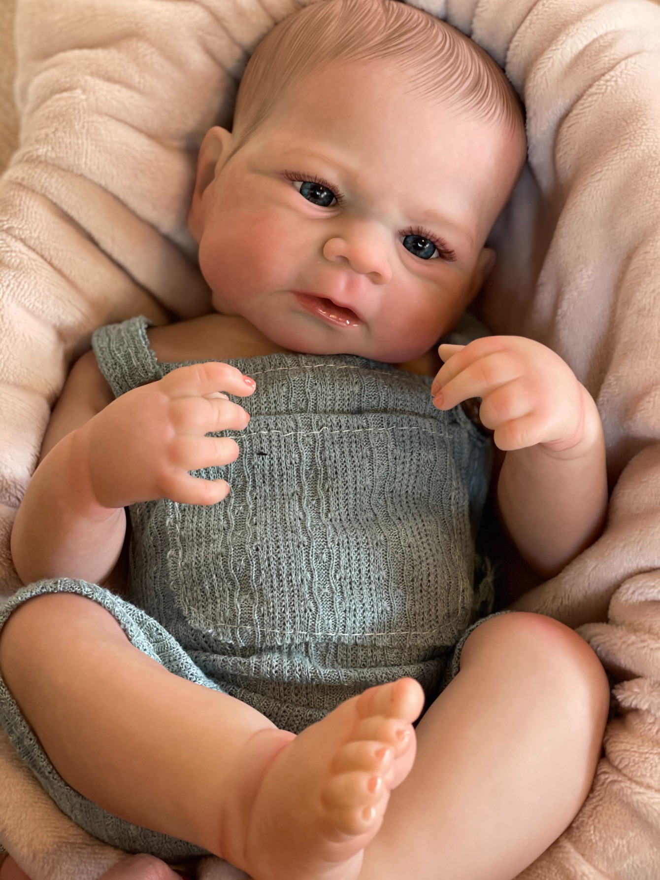 Muñeca realista hecha a mano,  - Kids Toys New Born reseña y precio