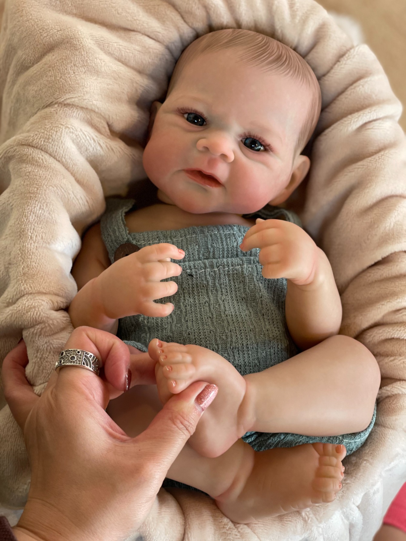Muñeca realista hecha a mano,  - Kids Toys New Born reseña y precio