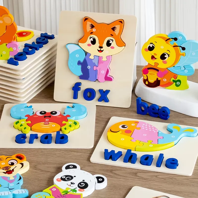 Rompecabezas 3D de Animales, J - Kids Toys Blocks reseña y precio