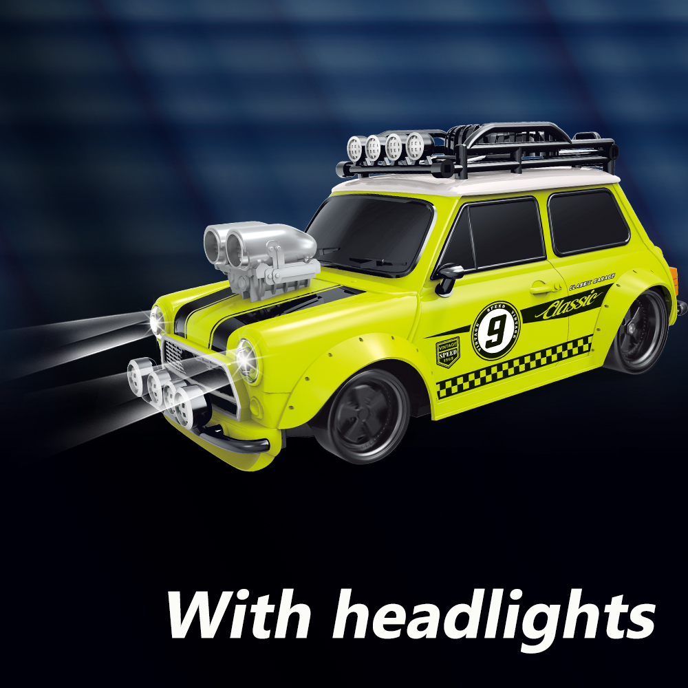 Coche MINI Retro 1:18 con Cont - Kids Toys Channel reseña y precio