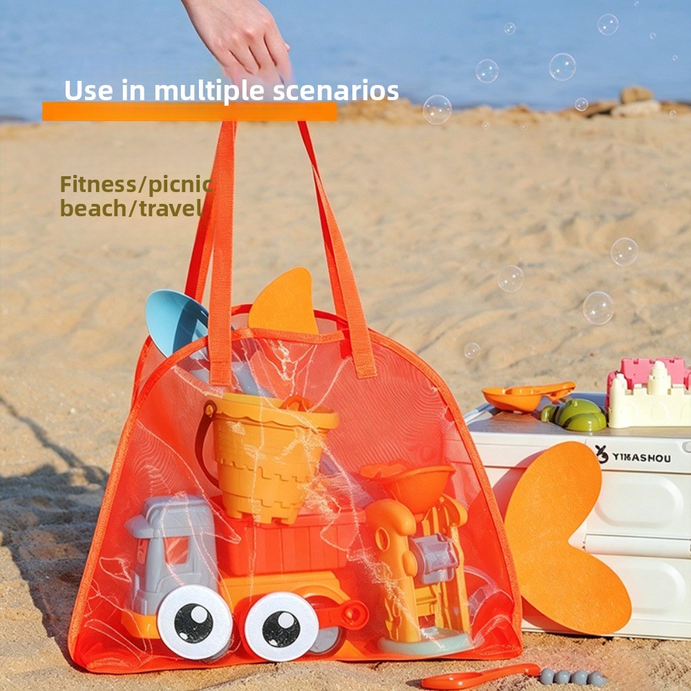 Bolsas de playa de malla para  - Kids Storage Toys reseña y precio