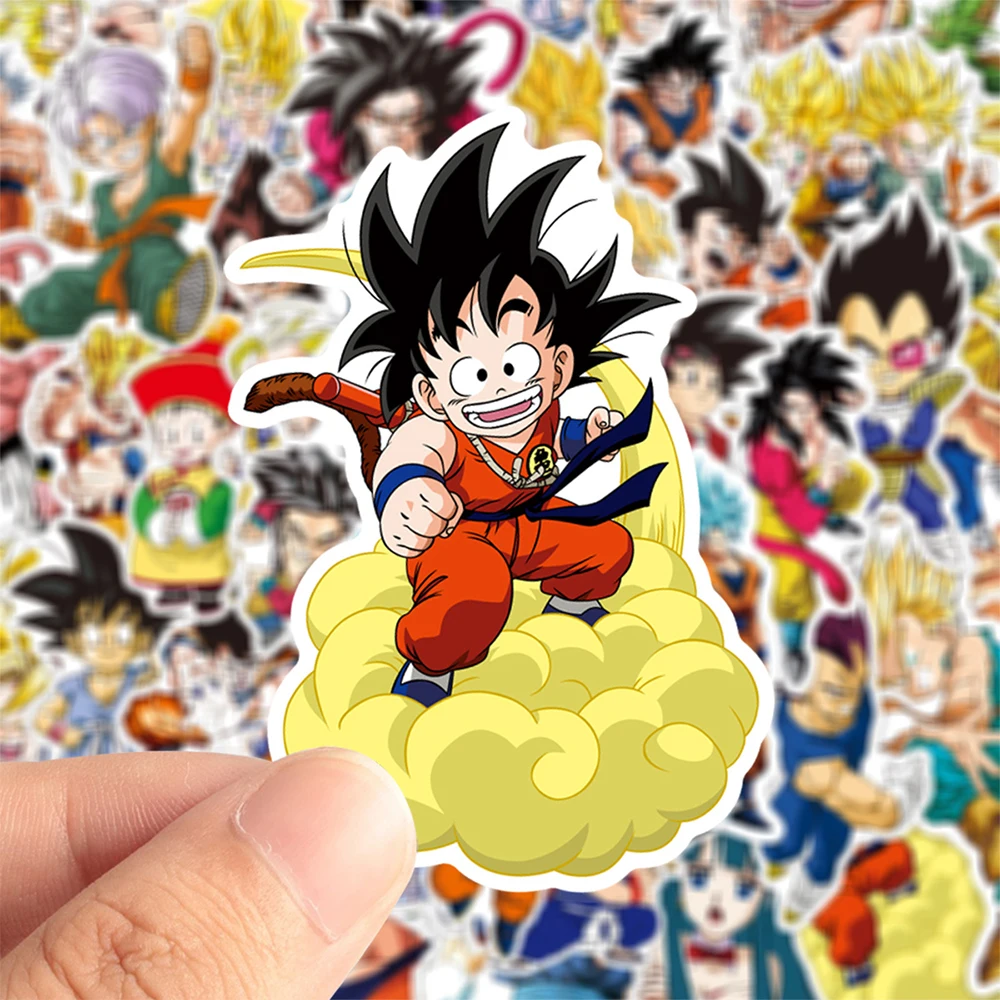 Pegatinas Clásicas de Son Goku - Kids Toys Japan reseña y precio