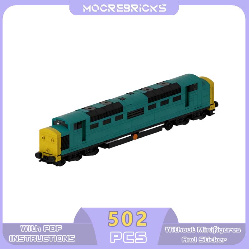 MOC Popular Rail clase 55 loco - Popular Kids Xmas Toys reseña y precio