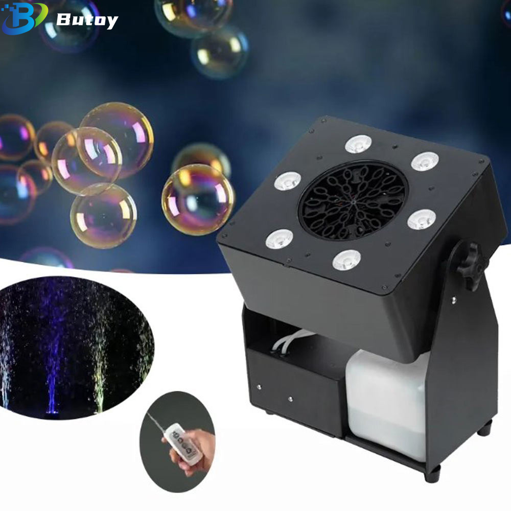 Máquina de burbujas LED RGBW 4 - Bubble Machine Outdoor reseña y precio