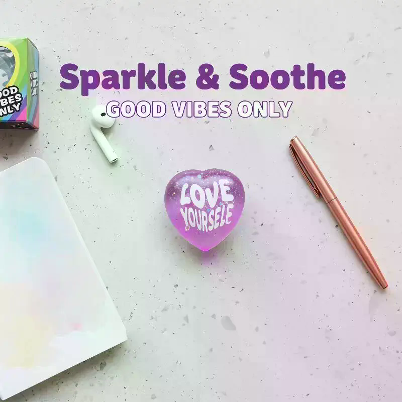Juguete Antiestrés de Corazón  - Kids Toys Quotes reseña y precio