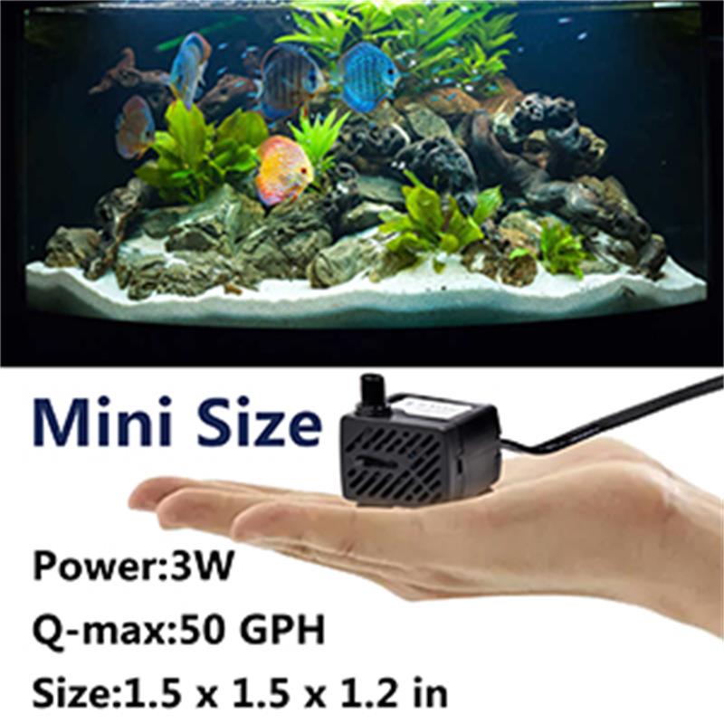 Mini bomba de agua para pecera - Bubble Machine Outdoor reseña y precio