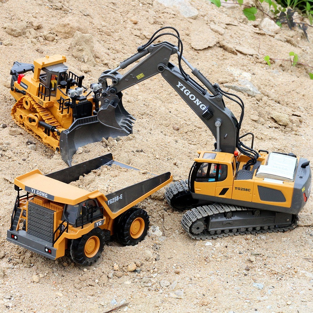 Excavadora con Control Remoto  - Kids Toys Channel reseña y precio