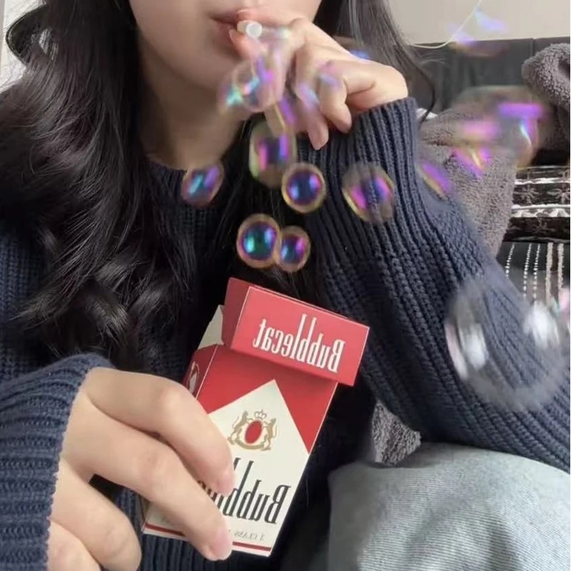 Divertida Caja de Cigarrillos  - Bubble Machine Outdoor reseña y precio