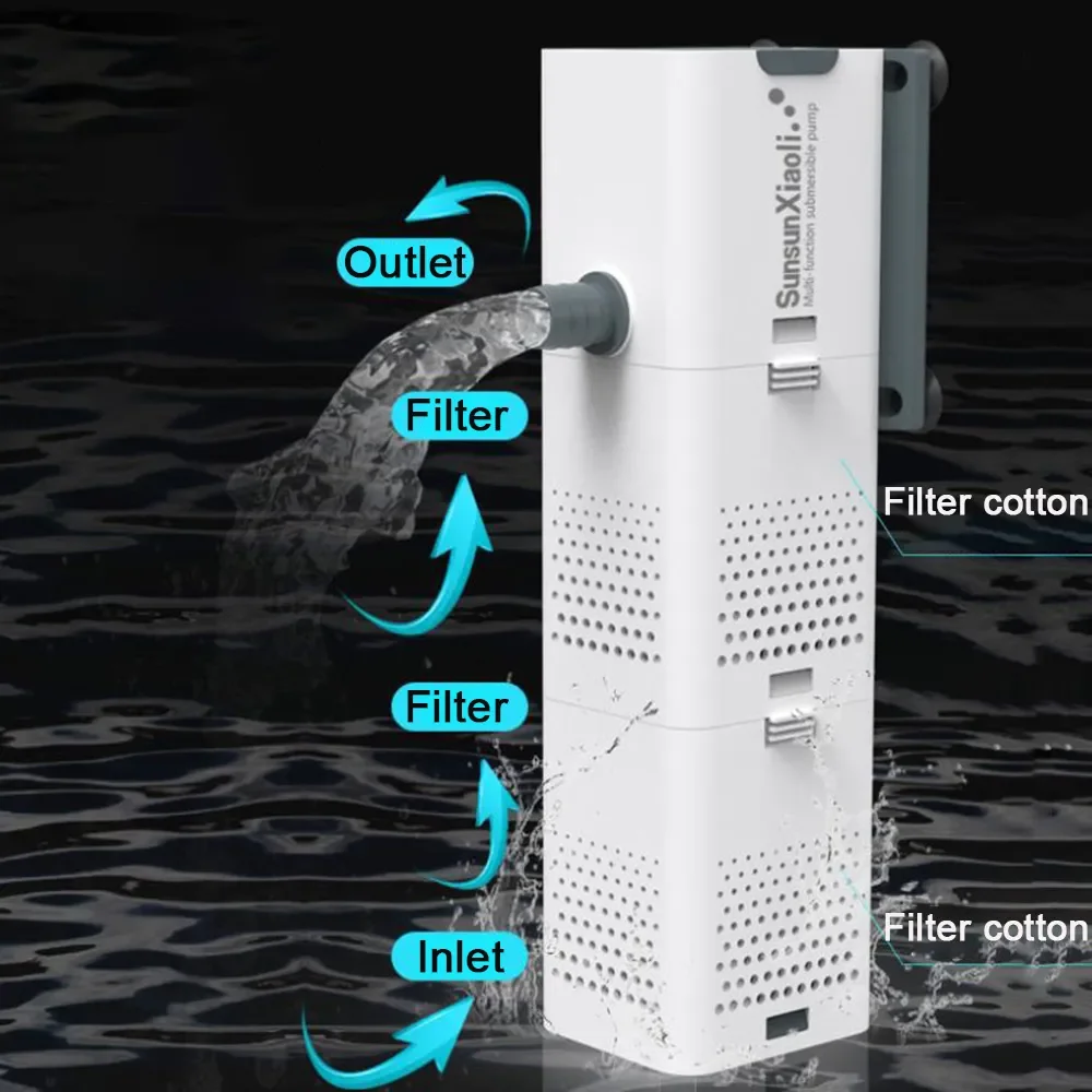 Bomba de filtro de acuario 3 e - Bubble Machine Outdoor reseña y precio