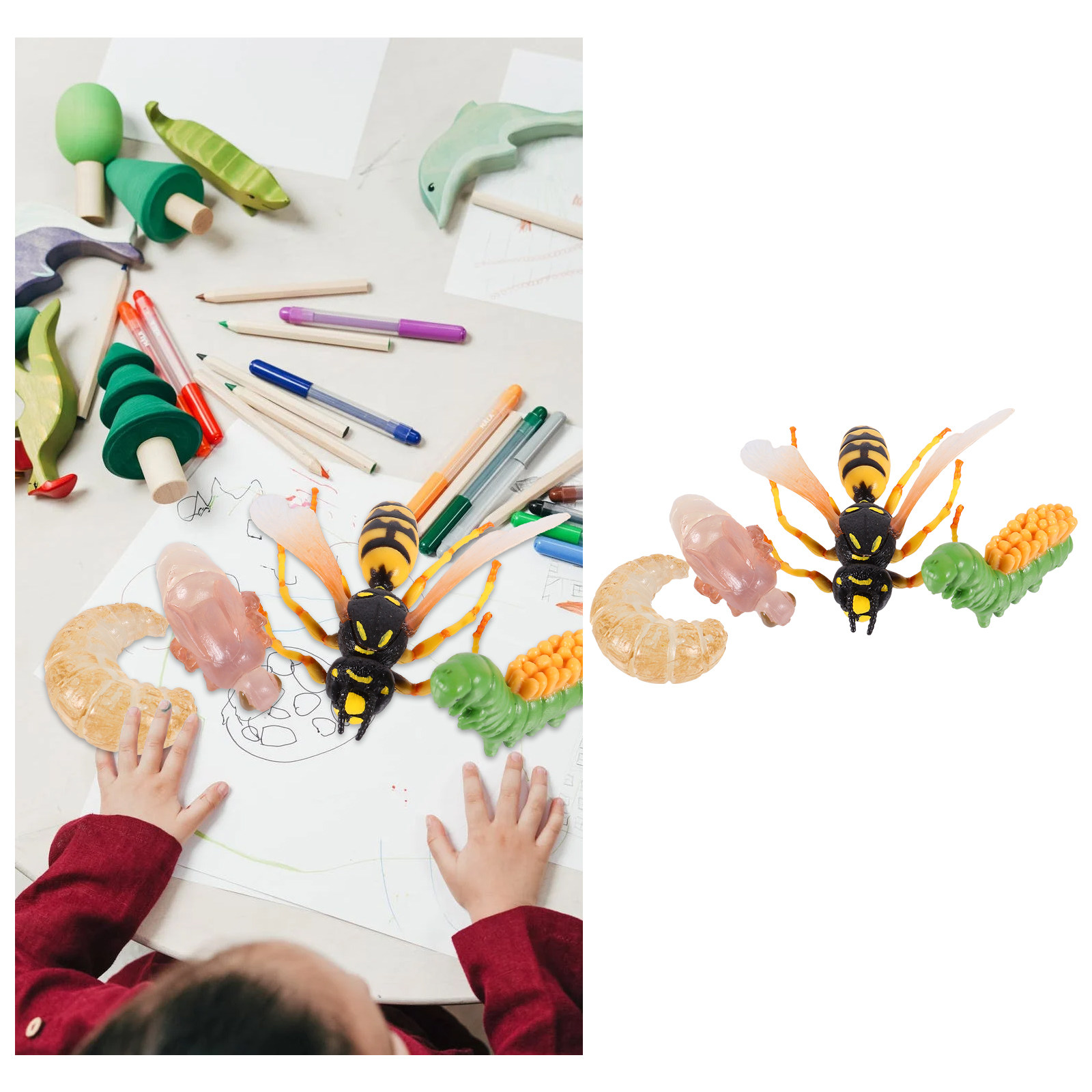 Figuras de Insectos para Niños - Kids Toys Cycle reseña y precio