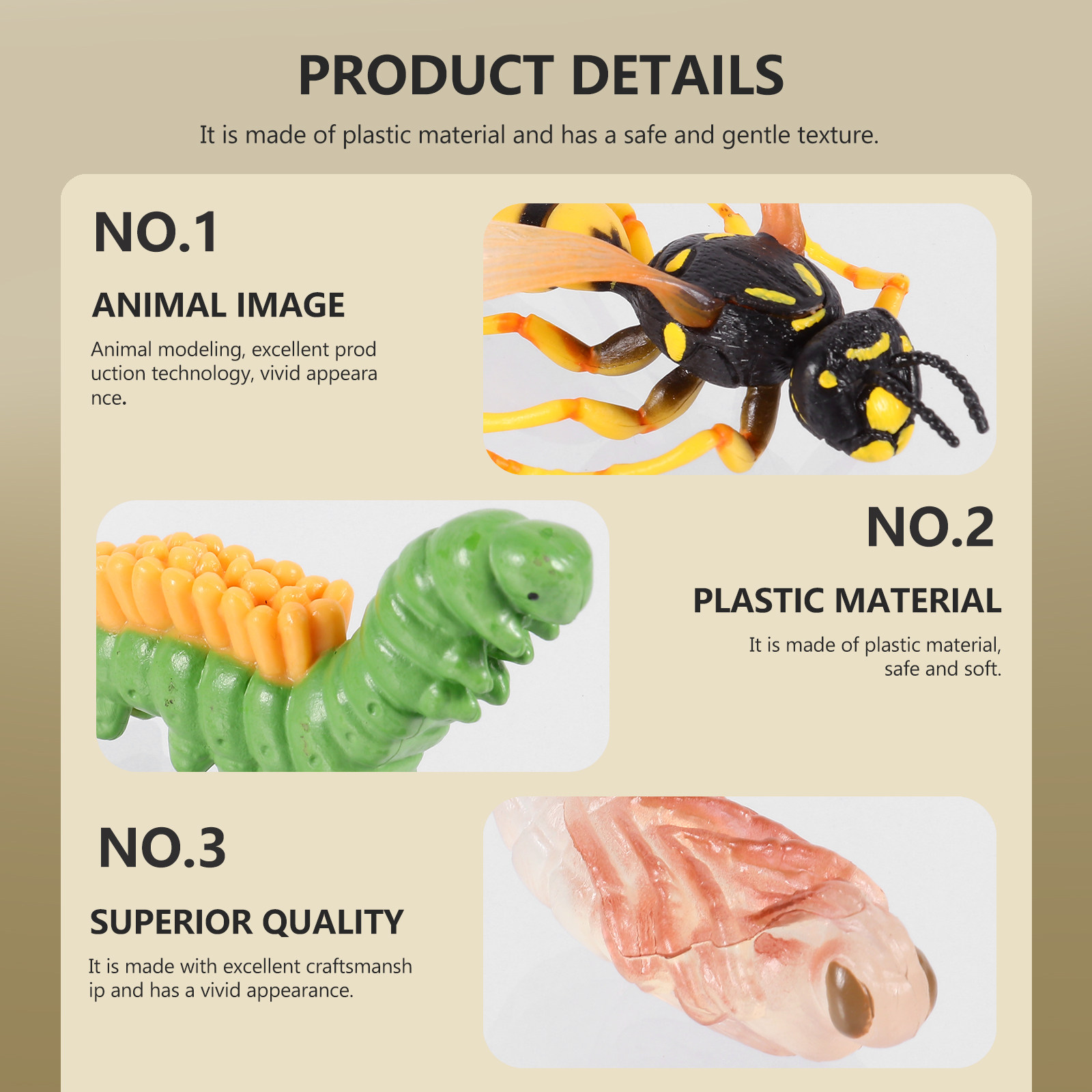 Figuras de Insectos para Niños - Kids Toys Cycle reseña y precio